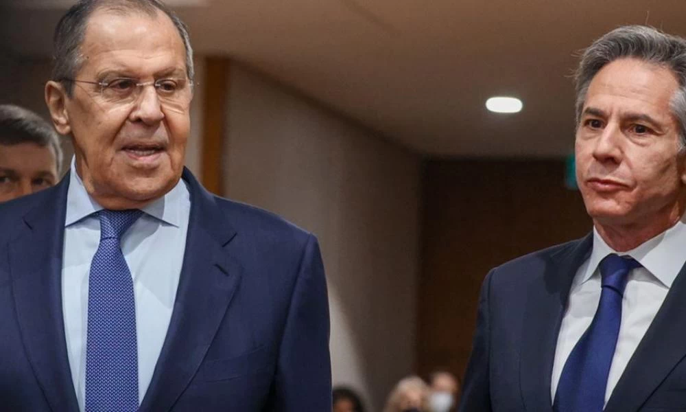 Τηλεφωνική συνομιλία μεταξύ Μπλίνκεν και Λαβρόφ το πρωί της Τρίτης